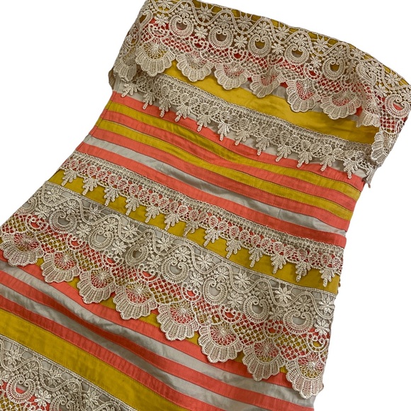 Anthropologie Minuet Strapless Dress - Picture 2 of 4